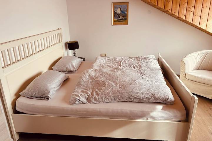 Ganze Wohnung, Ferienwohnung Alpenblick - Wohlfühlen auf dem Lande in Pürgen, Romantische Straße