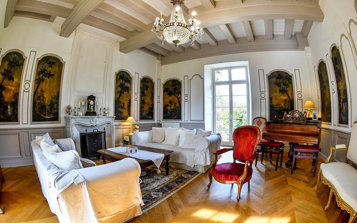 Chambres d'hôtes au Château - Mme du Boisgueheneuc in Grandchamps-des-Fontaines, Région de Nantes