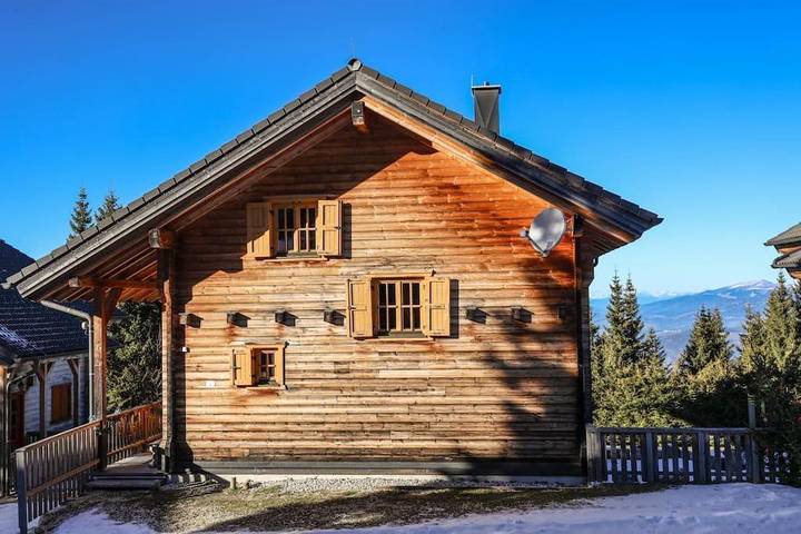 Chalet für 6 Personen, mit Sauna und Ausblick sowie Garten, mit Haustier in Koralpe