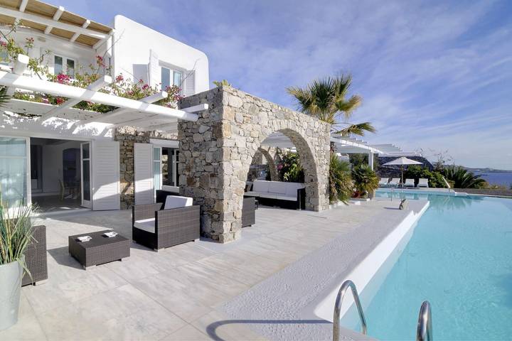Villa mit pool für 16 Personen, mit Terrasse und Garten auf Mykonos - 3