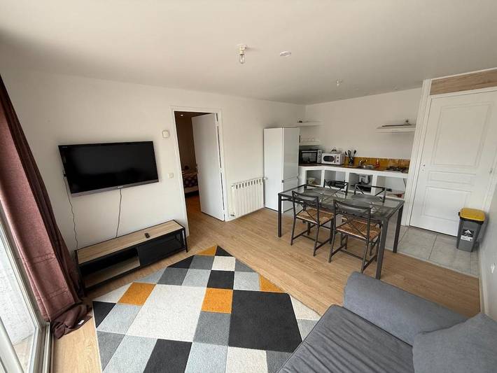 Appartement de vacances pour 3 personnes, avec terrasse