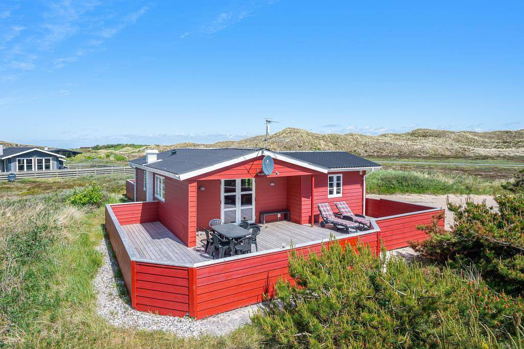 Ferienhaus mit Terrasse auf schönem Naturgrundstück in Skodbjerge, Årgab