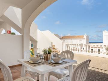 Apartment in Es Mercadal, Menorcas Küste für 4 