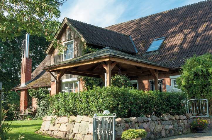 Bauernhof für 4 Personen, mit Terrasse und Garten