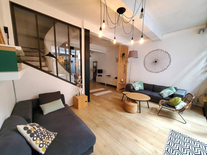 Gîte pour 6 personnes, avec terrasse et jardin à Sigean