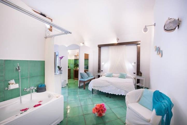 Ganze Wohnung, Suite Principessina by Amalfivacation.It - Pool, Sea Access, Sea View, Terrace in Marmorata, Ravello