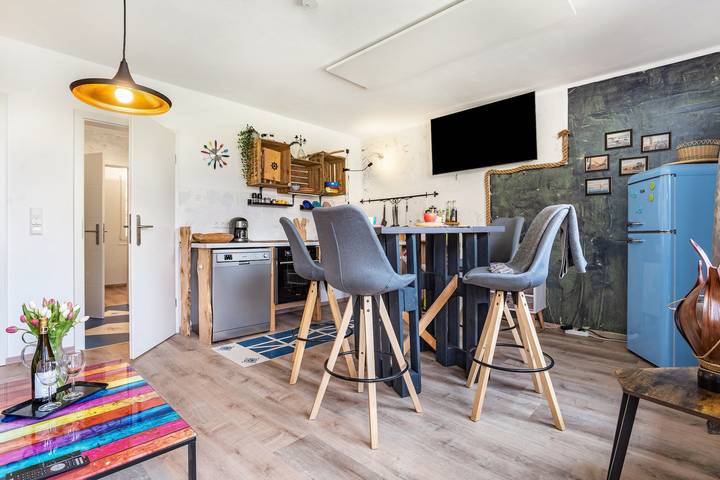 Ganze Wohnung, Ferienwohnung Patchwork  2 Schlafzimmer für maximal 4 personen (50 m²) in alt reddevitz in Alt Reddevitz, Mönchgut