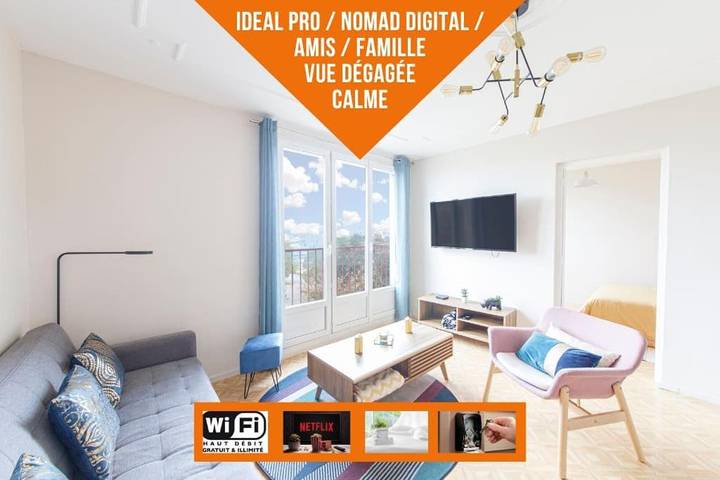Appartement de vacances pour 6 personnes, avec Balcon