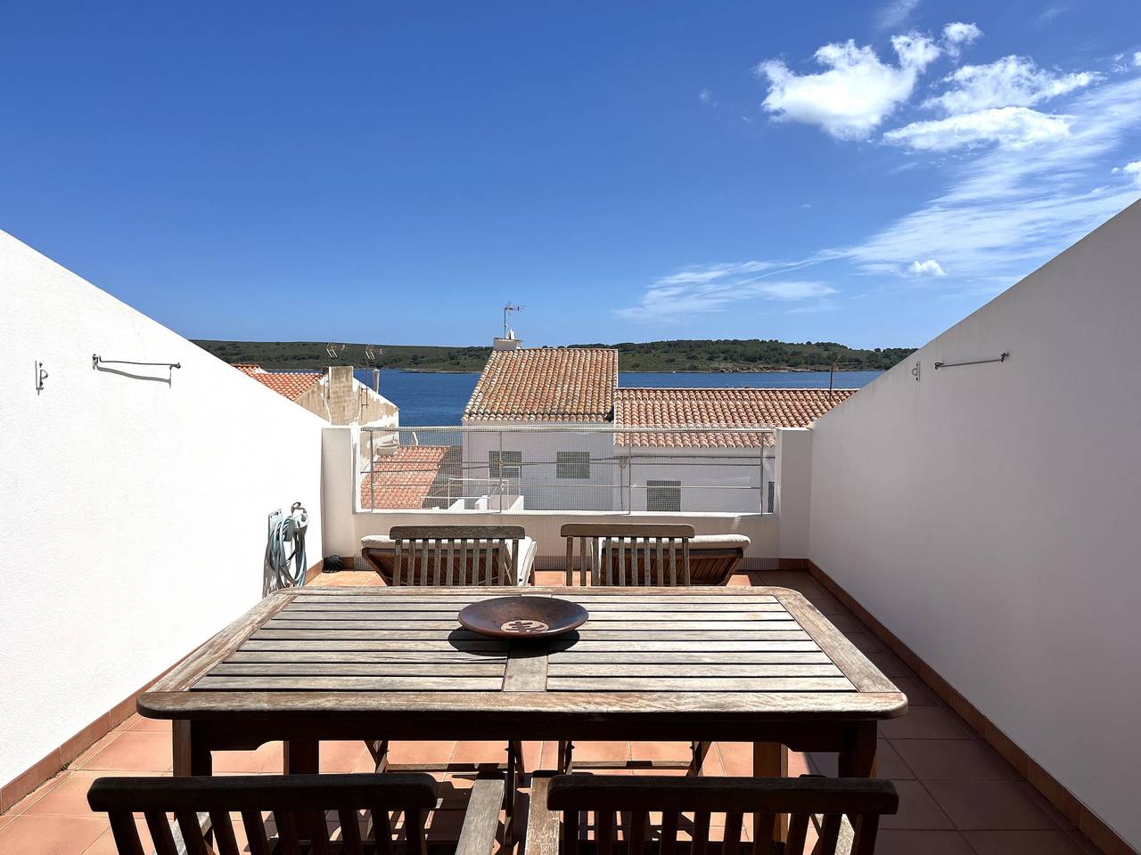 Apartamento entero, Apartamento de vacaciones para 2 personas con terraza in Fornells, Es Mercadal