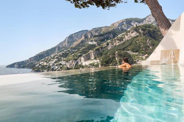 Villa pour 8 personnes, avec vue ainsi que jardin et piscine à Amalfi - 4