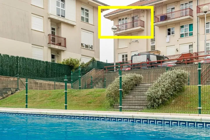Apartamento de vacaciones para 5 personas, con terraza además de vistas y piscina - 1