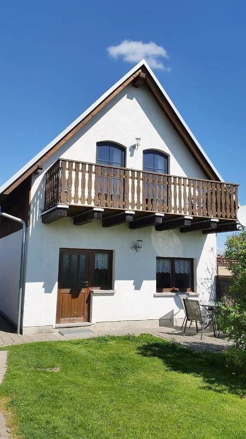 Ferienhaus für 5 Personen, mit Balkon und Terrasse sowie Garten und Ausblick in Löbau