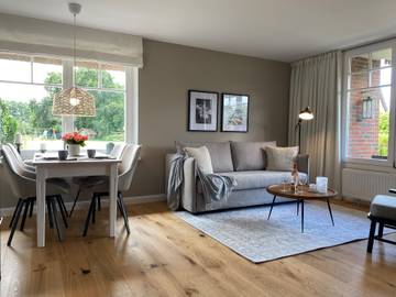 Ferienwohnung für 3 Personen, mit Garten und Ausblick sowie Terrasse in Born a. Darß