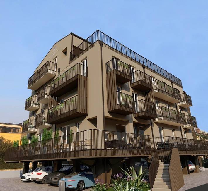 Hotel, mit Balkon und Whirlpool sowie Terrasse und Sauna
