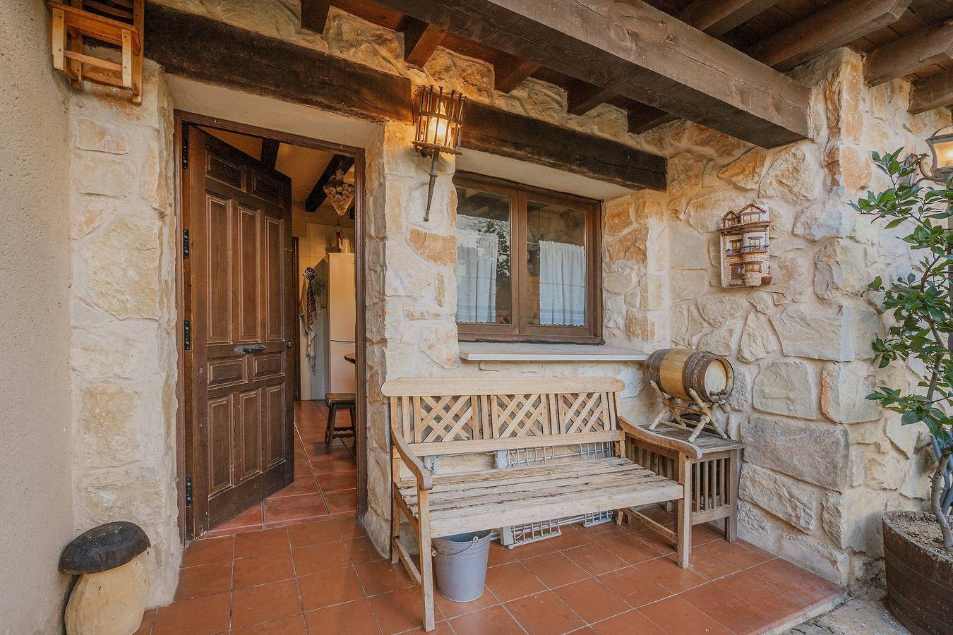 Casa rural 'El Mirador De La Pinilla' con vistas a la montaña, jardín privado y Wi-Fi in Turrubuelo, Boceguillas