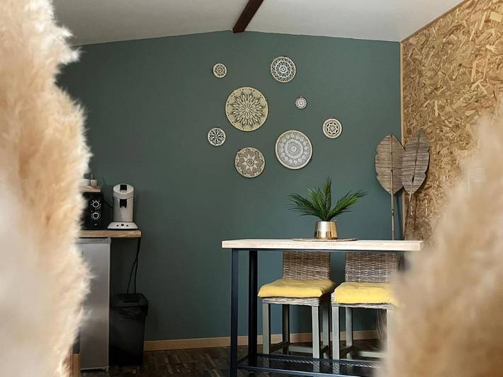 Location de vacances pour 2 personnes, avec jacuzzi et jardin à Quesnoy-le-Montant