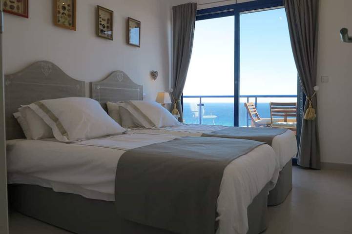 Appartement entier, Topligging: Penthouse de luxe, golf, terrasse 180 ° vue mer fantastique, Wifi gratuit in Marina de la Torre, Mojácar
