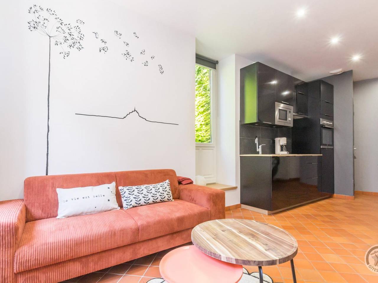 Entire apartment, Charming Duplex with Terrace in Avranches Historic Center in Avranches, Mont-Saint-Michel Bay
