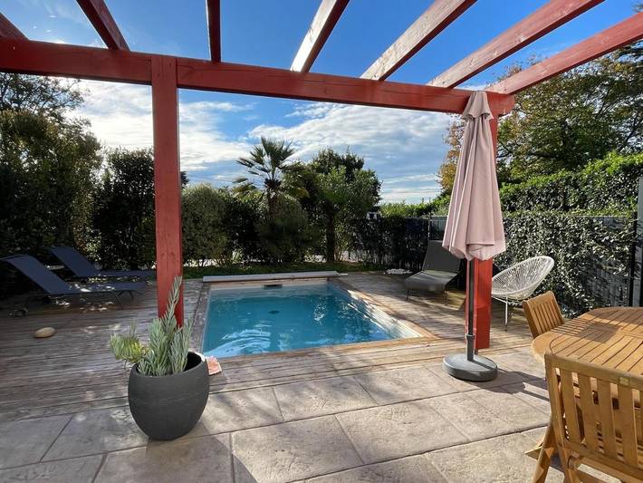 Villa pour 6 personnes, avec Terrasse ainsi que Jardin et Piscine à Bidart