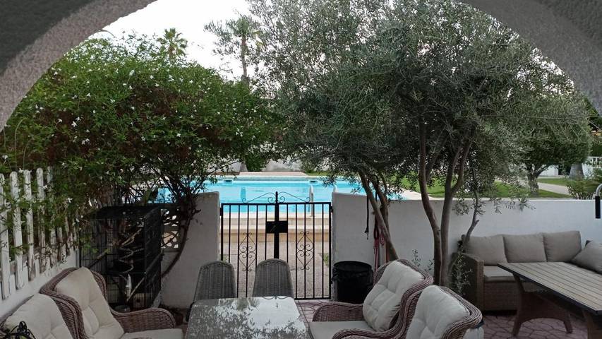 Ferienhaus für 6 Personen, mit Pool und Garten sowie Ausblick, mit Haustier