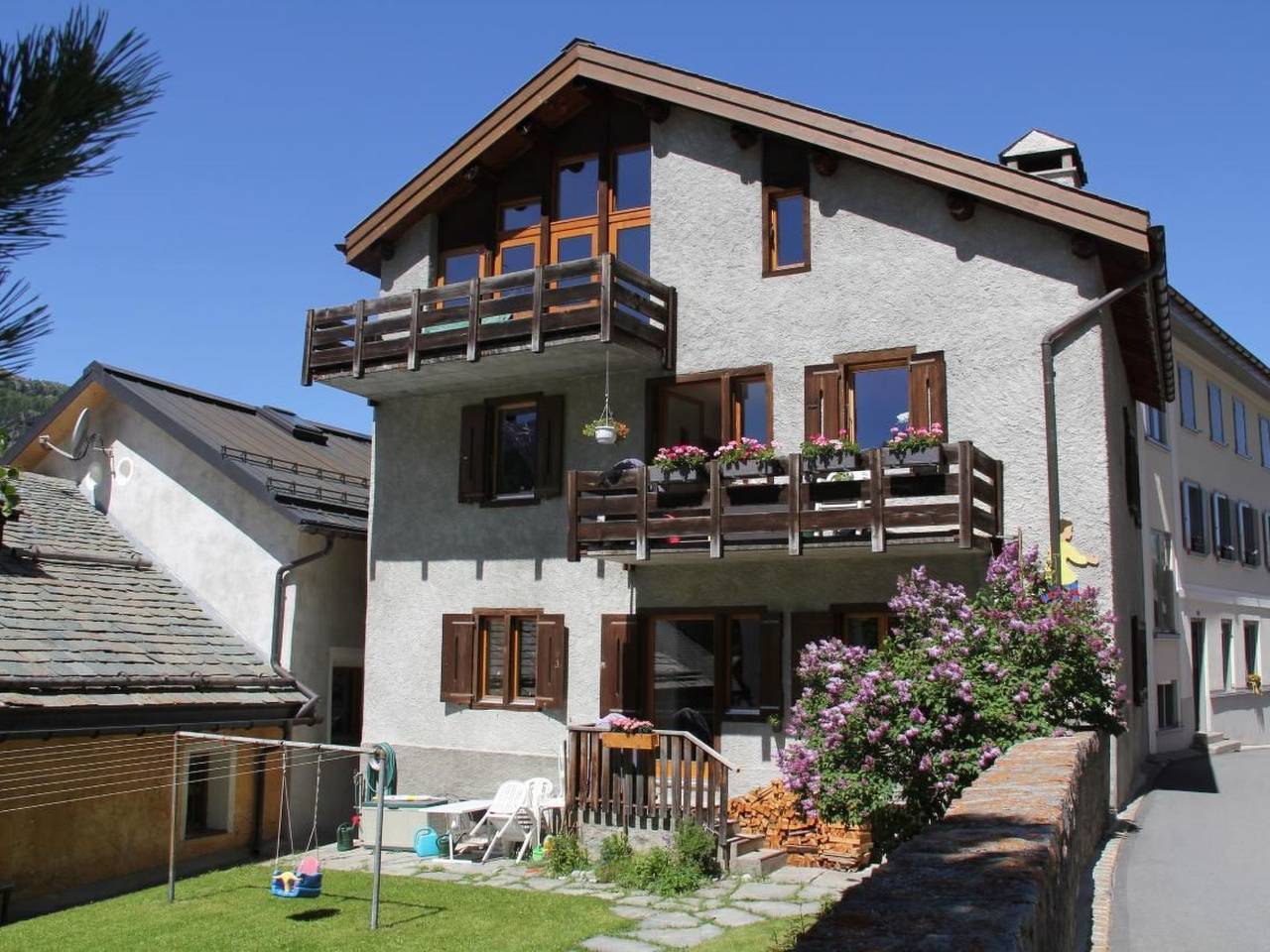 Ganze Wohnung, Chesa Madragena in Pontresina, Sankt Moritz