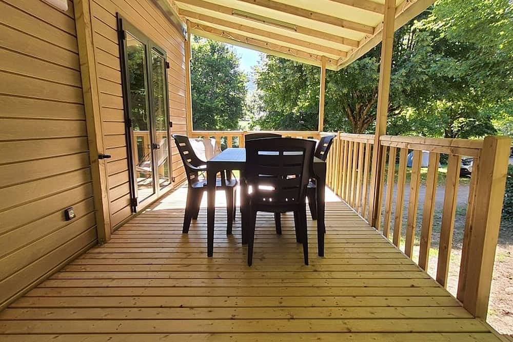Mobil-home accueillant, animaux Ok - 4 pers. in Lac de Saint-Point Lamartine, Saint-Point