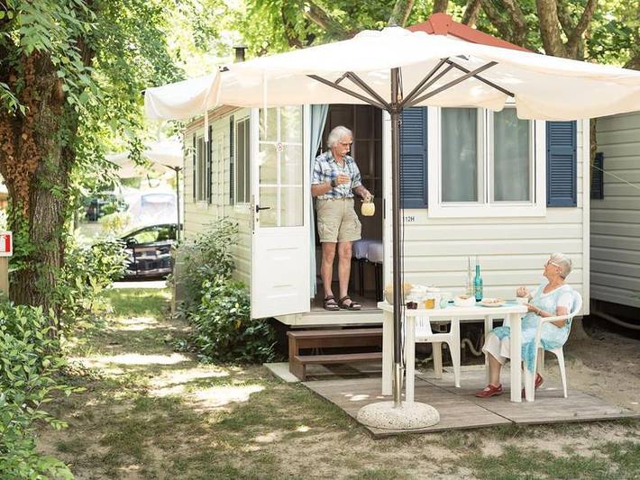 Camping Sabbiadoro - Mobilheim 2 personen - Model H - Twin in Lignano Sabbiadoro, Udine Provinz
