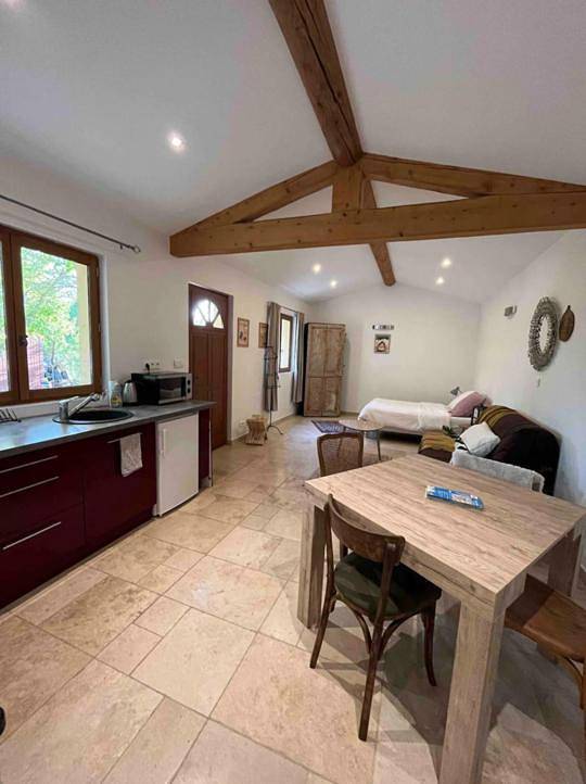 Appartement de vacances pour 2 personnes, avec jardin