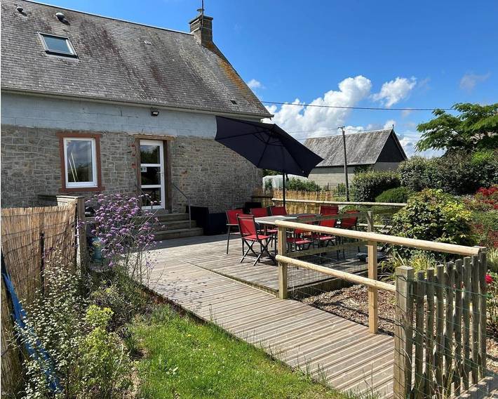 Gîte pour 6 personnes, avec jardin et terrasse