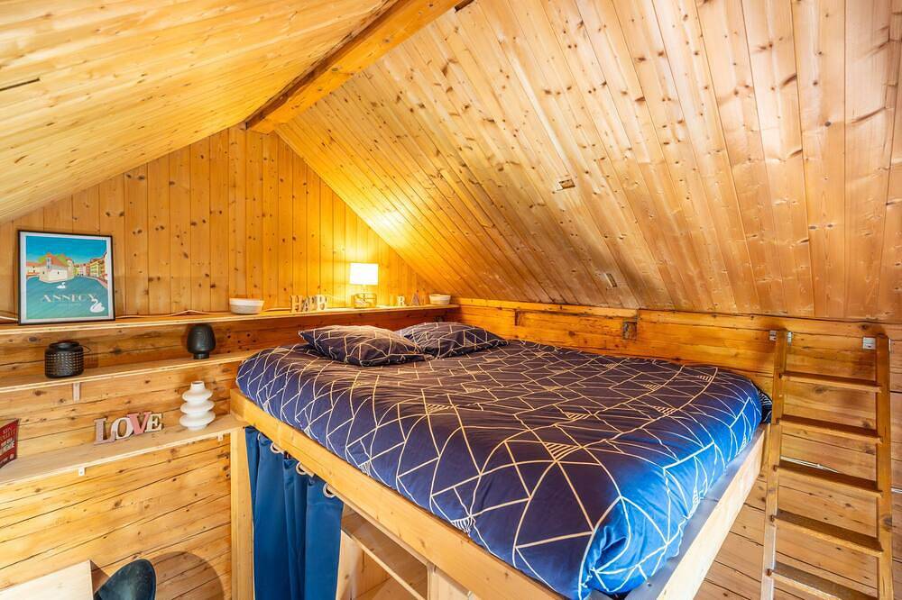 Berghütte-Komfort-Ensuite mit Bad in Thônes, Annecy und Umgebung