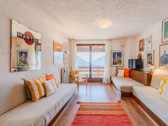 Ferienwohnung für 4 Personen, mit Garten und Balkon sowie Ausblick - 1