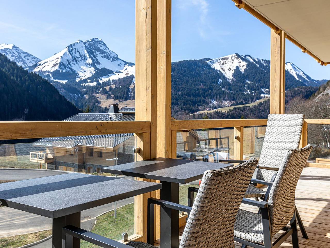 Chalet in Franse Alpen met Uitzicht in Abondance, Les Portes du Soleil