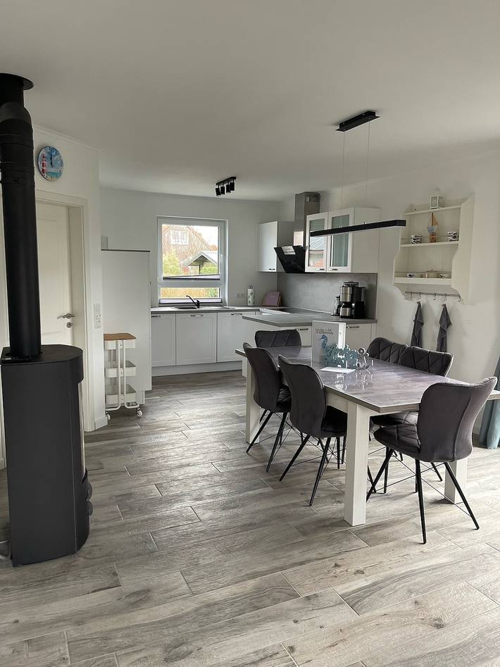 Ferienhaus mit Meerblick für 6 Personen, mit Sauna und Ausblick sowie Garten, mit Haustier in Holnis