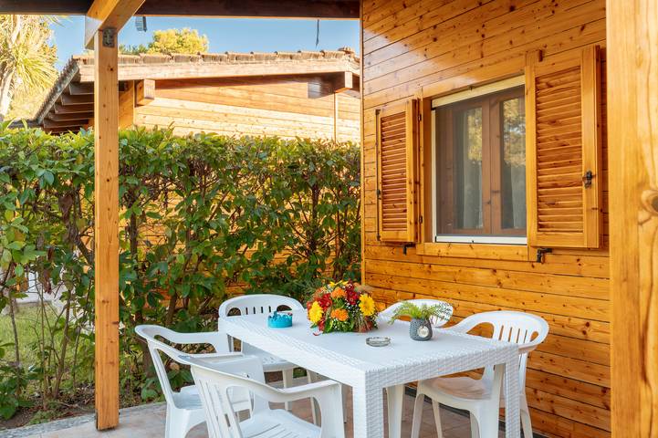 Bungalow per 5 persone, con giardino in Puglia