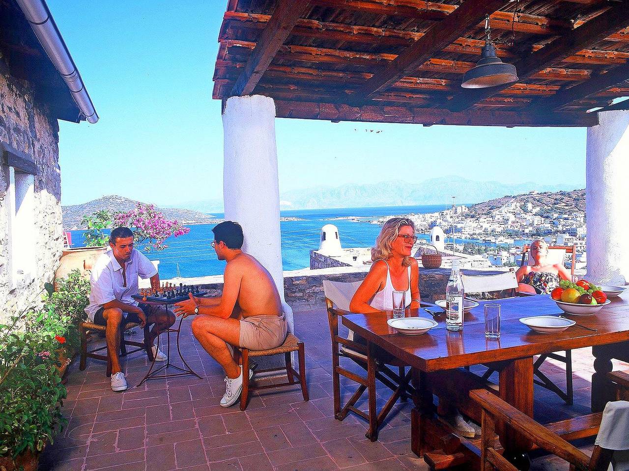 Authentisches Kreta Elounda Haus mit Meerblick Margarita in Elounda, Lasithi