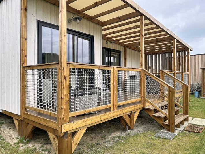 Gîte pour 6 personnes, avec terrasse et piscine dans Kairon Plage - 2