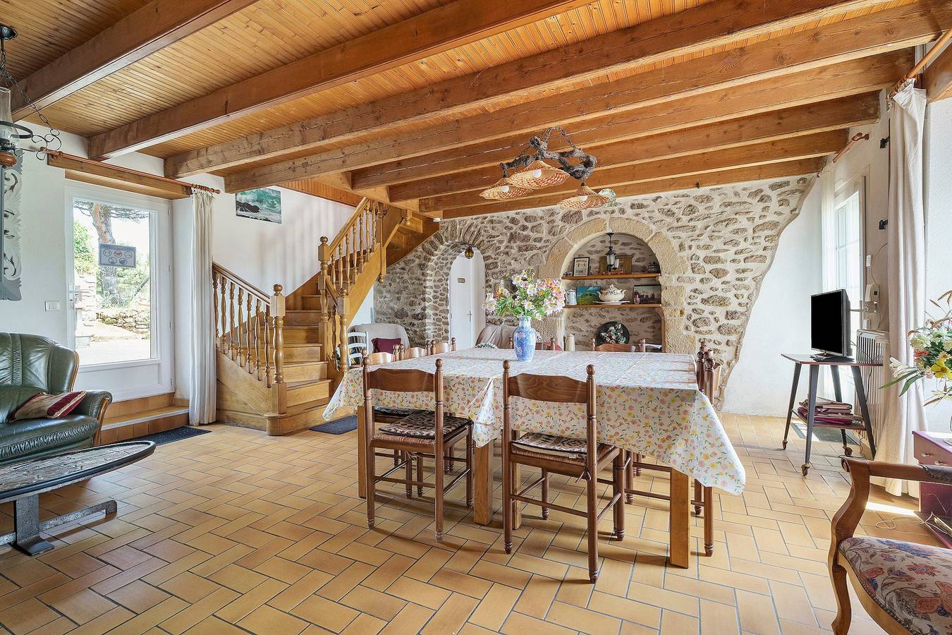 Ferienhaus 'Gite Renouard' mit privatem Garten, Wlan und Klimaanlage in Saint-Cast-le-Guildo, Dinan und Umgebung