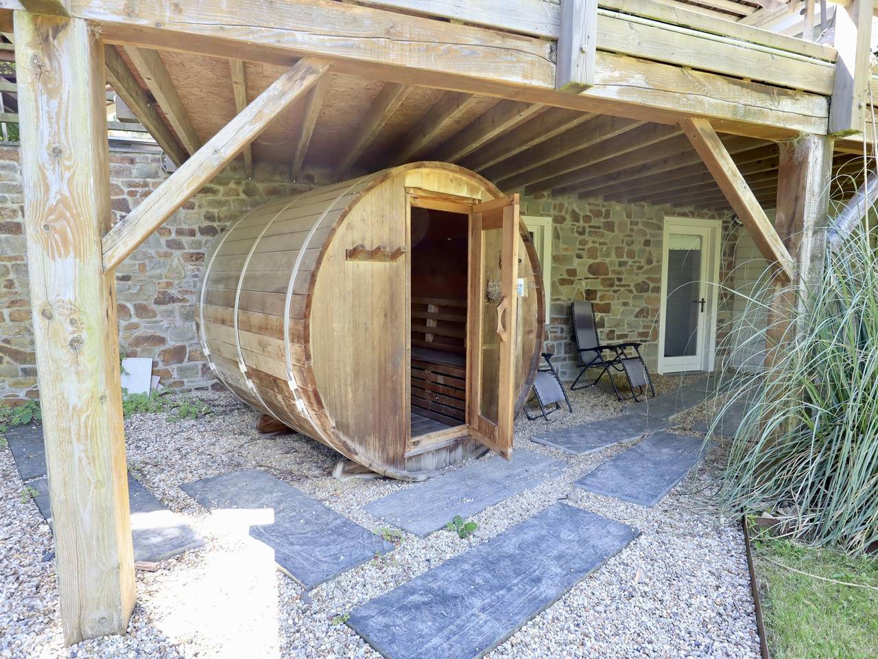 Gîte met sauna en mooie uitzicht op de natuur in Rendeux, Provincie Luxemburg