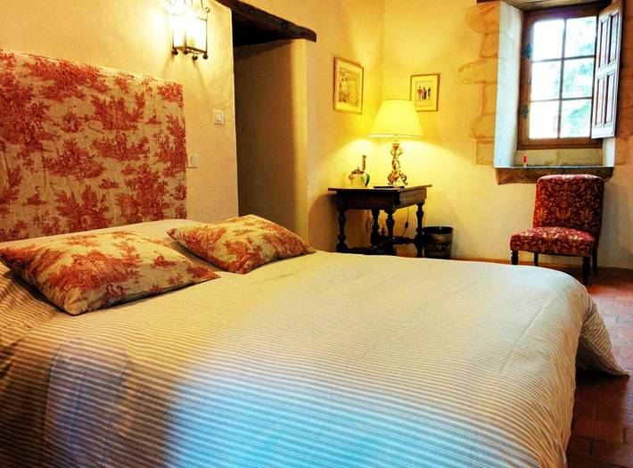 Chambre d’hôte pour 3 personnes, avec Terrasse ainsi que Jardin et Vue