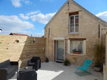 Gîte pour 3 personnes, avec jardin à Margny-lès-Compiègne