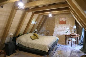 Maison d’hôte pour 2 personnes, avec vue et terrasse à Campagne (homonymie)