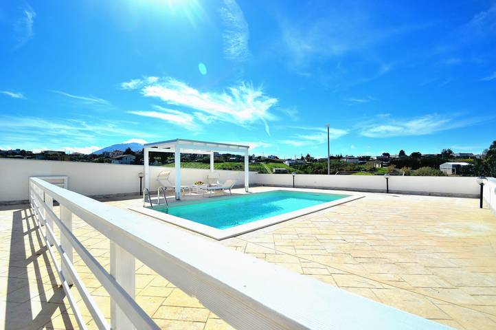 Villa Arancio con piscina privata e zona bbq in Alcamo, Provincia di Trapani