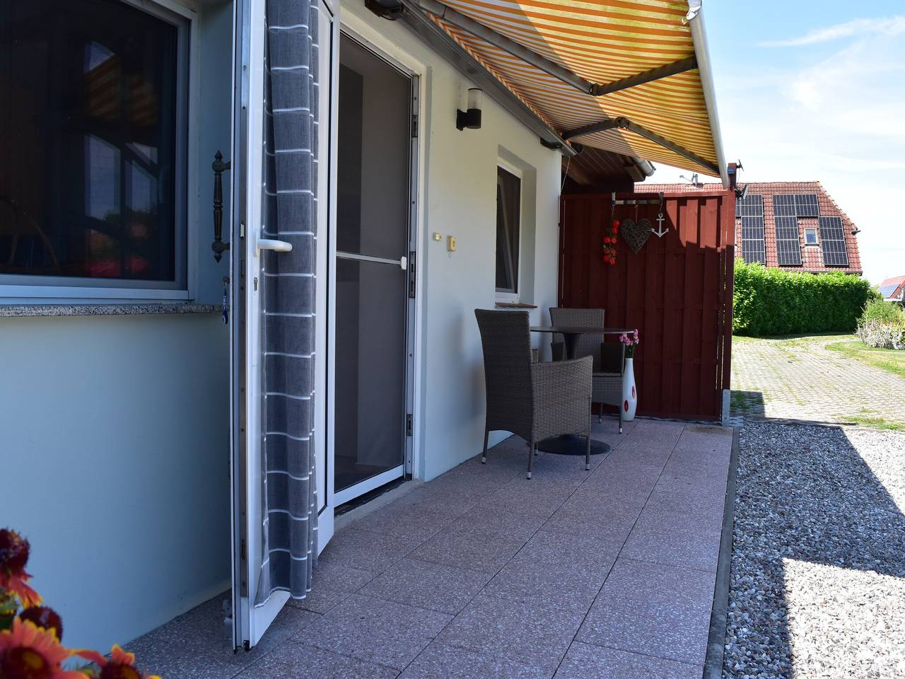 Charmante Ferienwohnung mit Grill in Rakow in Rakow, Salzhaff