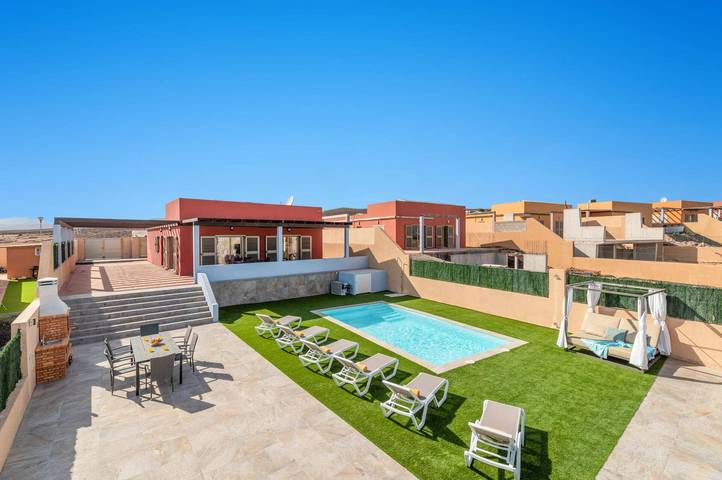 Villa voor 6 personen, met tuin, kindvriendelijk in Las Salinas