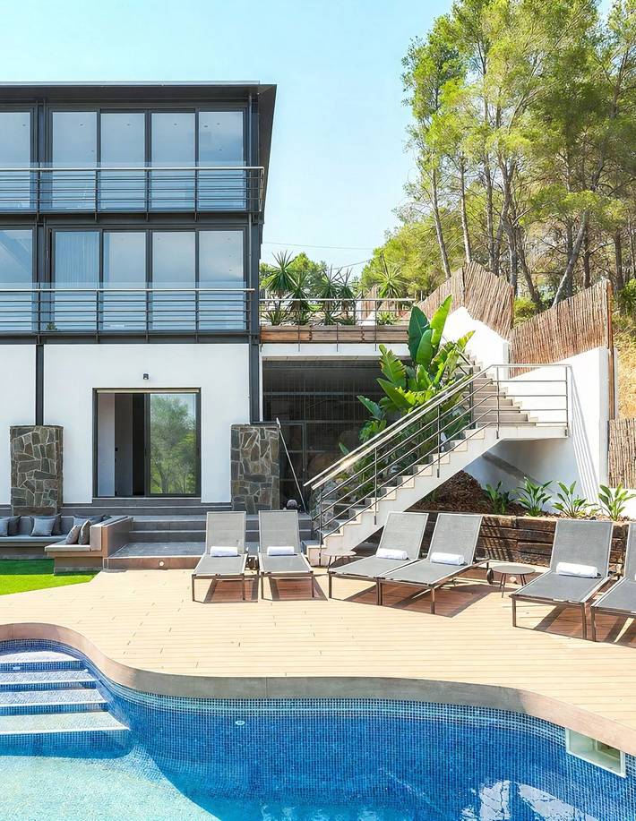 Casa rural para 12 personas, con Piscina en Garraf - 3