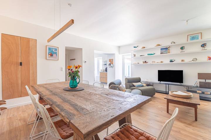 Casa de vacaciones «Encantadora Oléronaise cerca de la playa» con terraza, jardín privado y Wi-Fi in Saint-Pierre-d'Oléron, Côte de Beauté