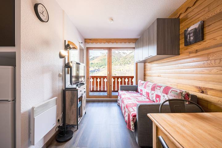 Gîte pour 6 personnes, avec Balcon à Saint-François-Longchamp