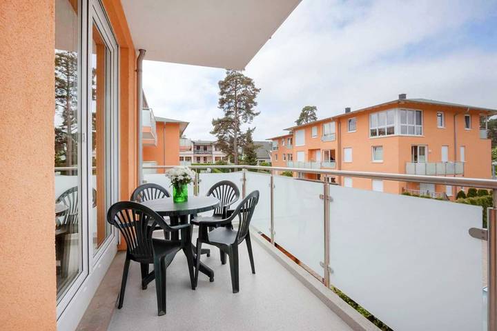 Ferienwohnung für 4 Personen, mit Balkon in Ückeritz - 2