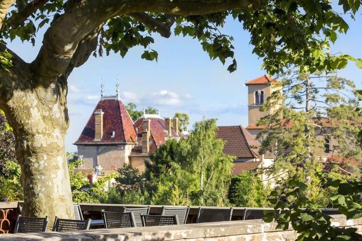 Hôtel pour 2 personnes, avec jacuzzi et sauna ainsi que piscine et jardin à Blacé - 2