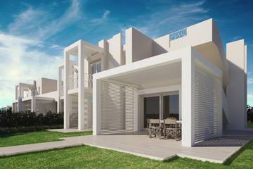 Gîte pour 4 personnes, avec piscine et balcon/terrasse à Stintino